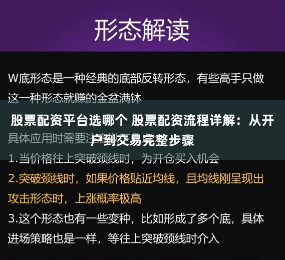 股票配资平台选哪个 股票配资流程详解：从开户到交易完整步骤